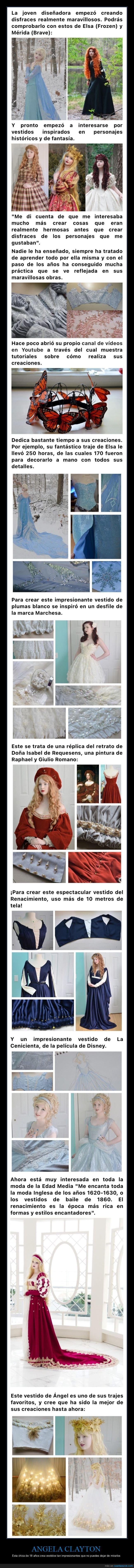 angela clayton,vestidos